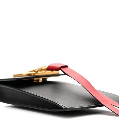 Valentino Garavani Calfskin VRing Phone Pouch Black 8 of 9