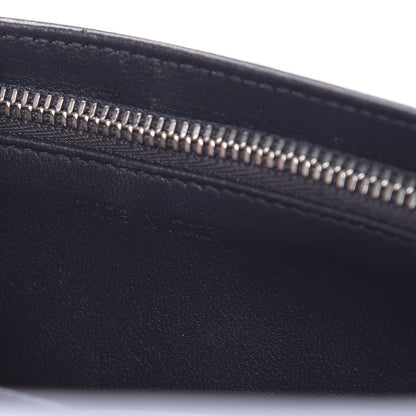 Christian Dior Metallic Patent Micro-Cannage Diorama Wallet on Chain Pouch Silver 7 of 16