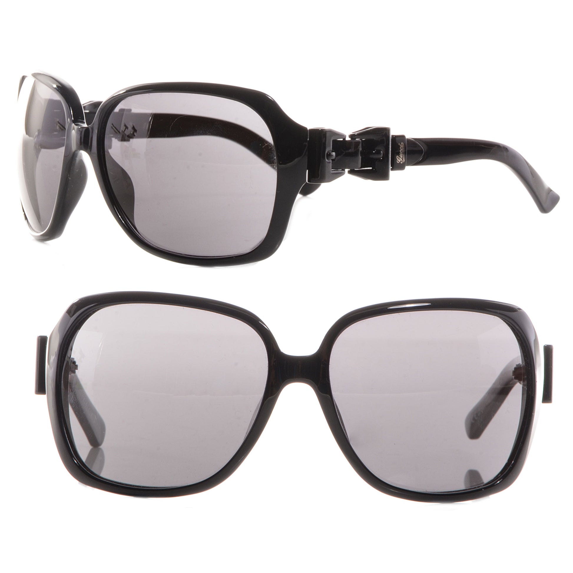 Gucci Buckle Sunglasses GG 3006/S Black 1 of 4