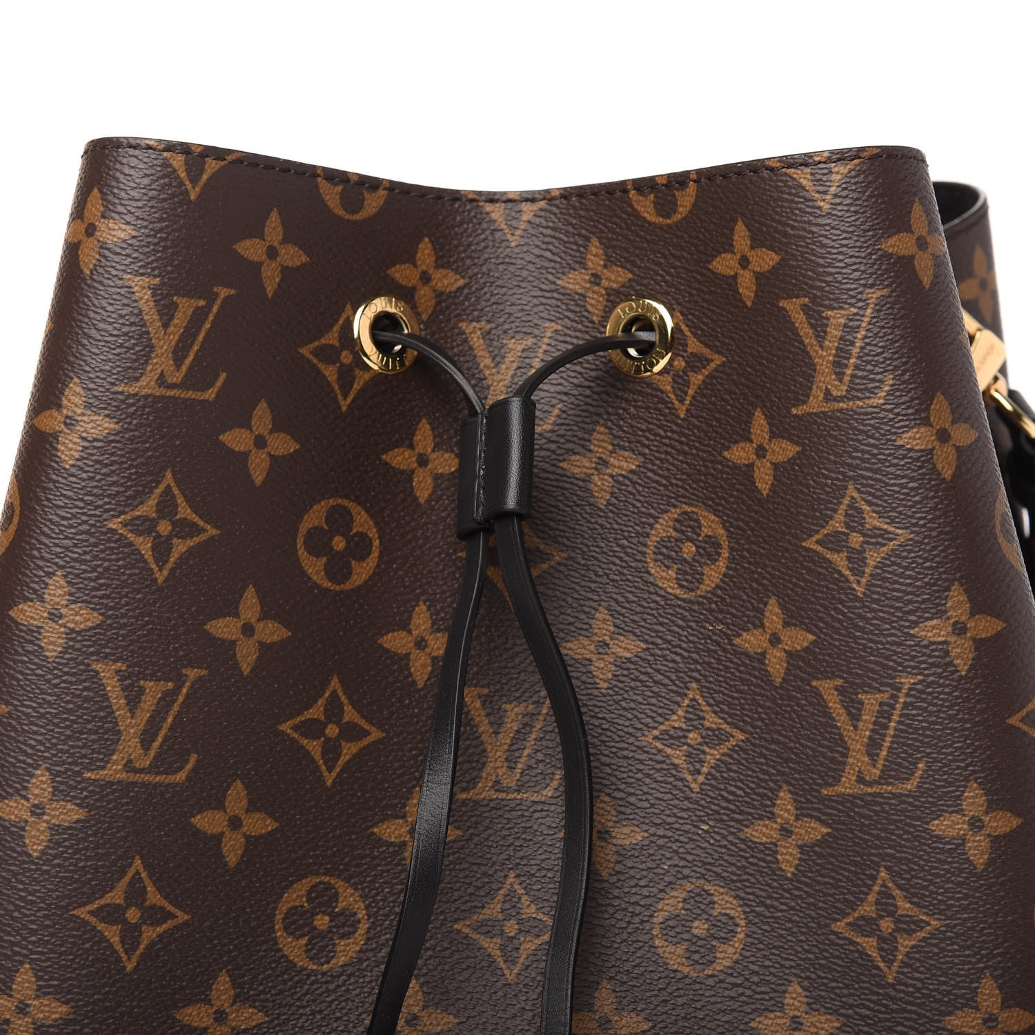 Louis Vuitton Monogram Neonoe MM Black 10 of 11