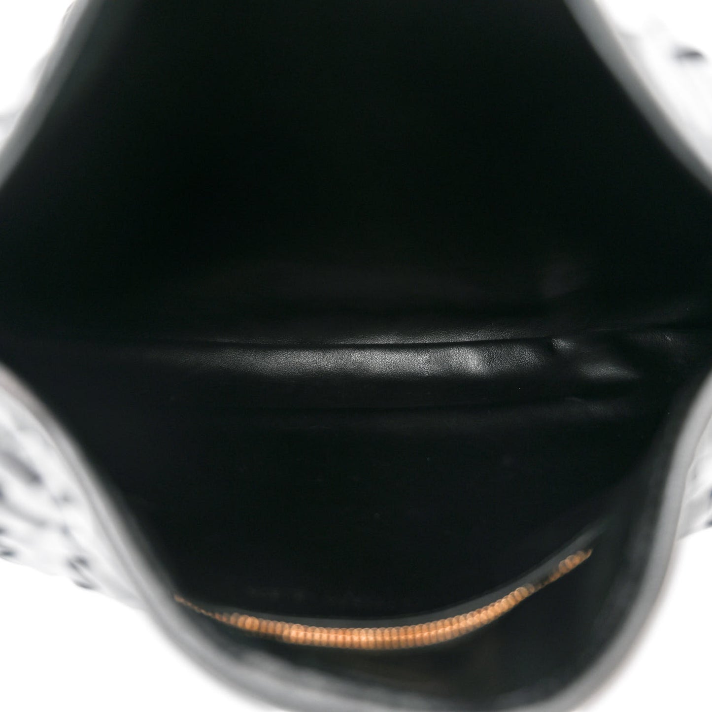 Calfskin Intrecciato Small Hop Black