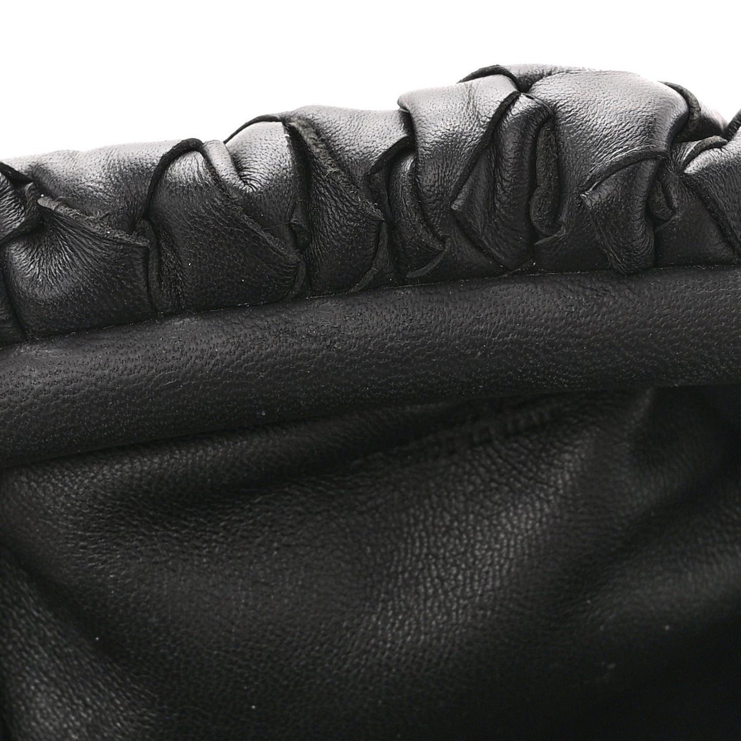 Nappa Intrecciato The Mini Pouch Black