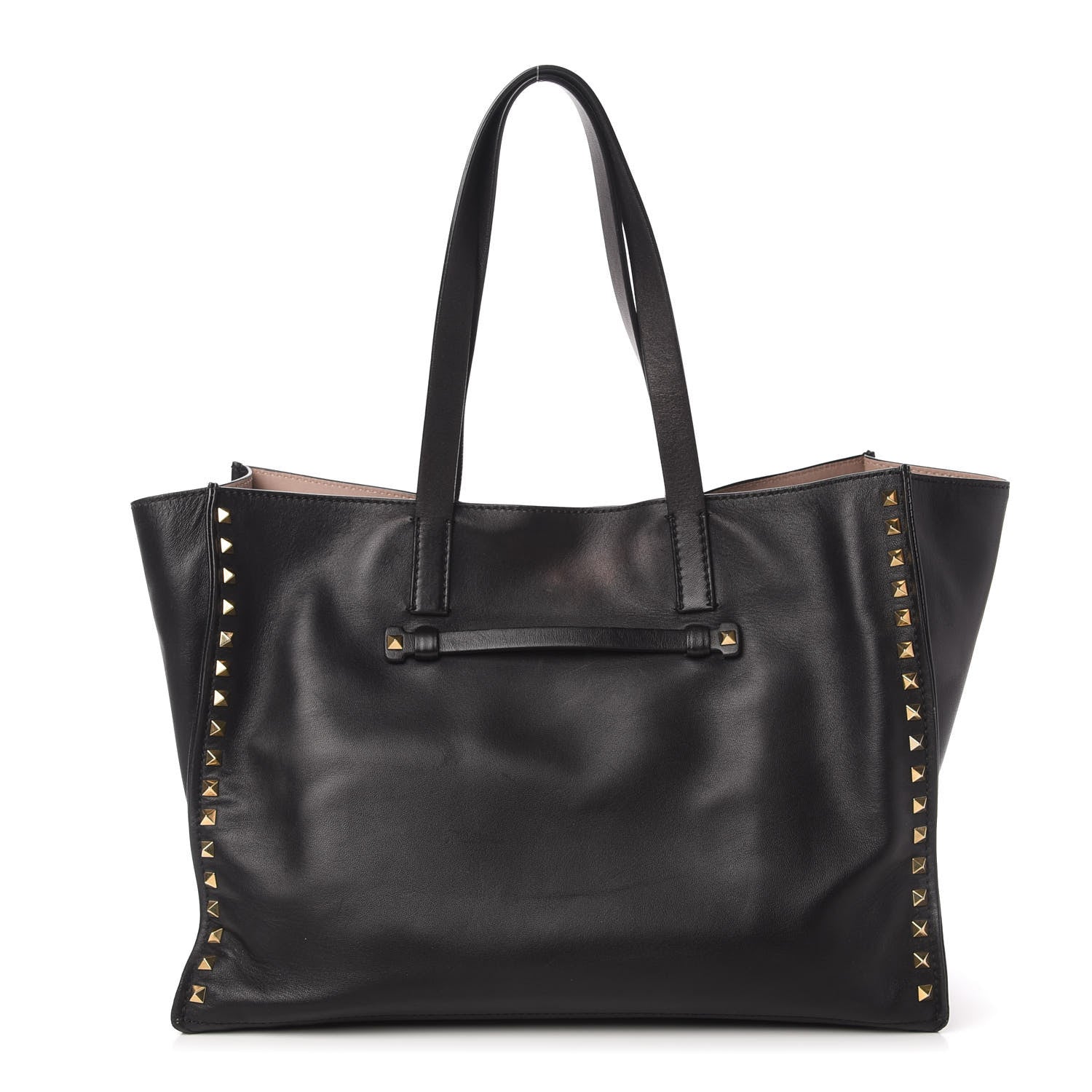 Valentino Garavani Nappa Medium Rockstud Soft Tote Black 1 of 11