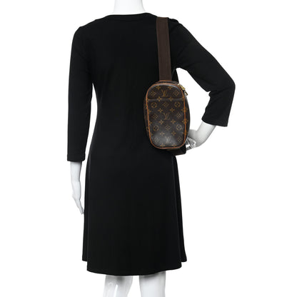 Louis Vuitton Monogram Pochette Gange 2 of 10