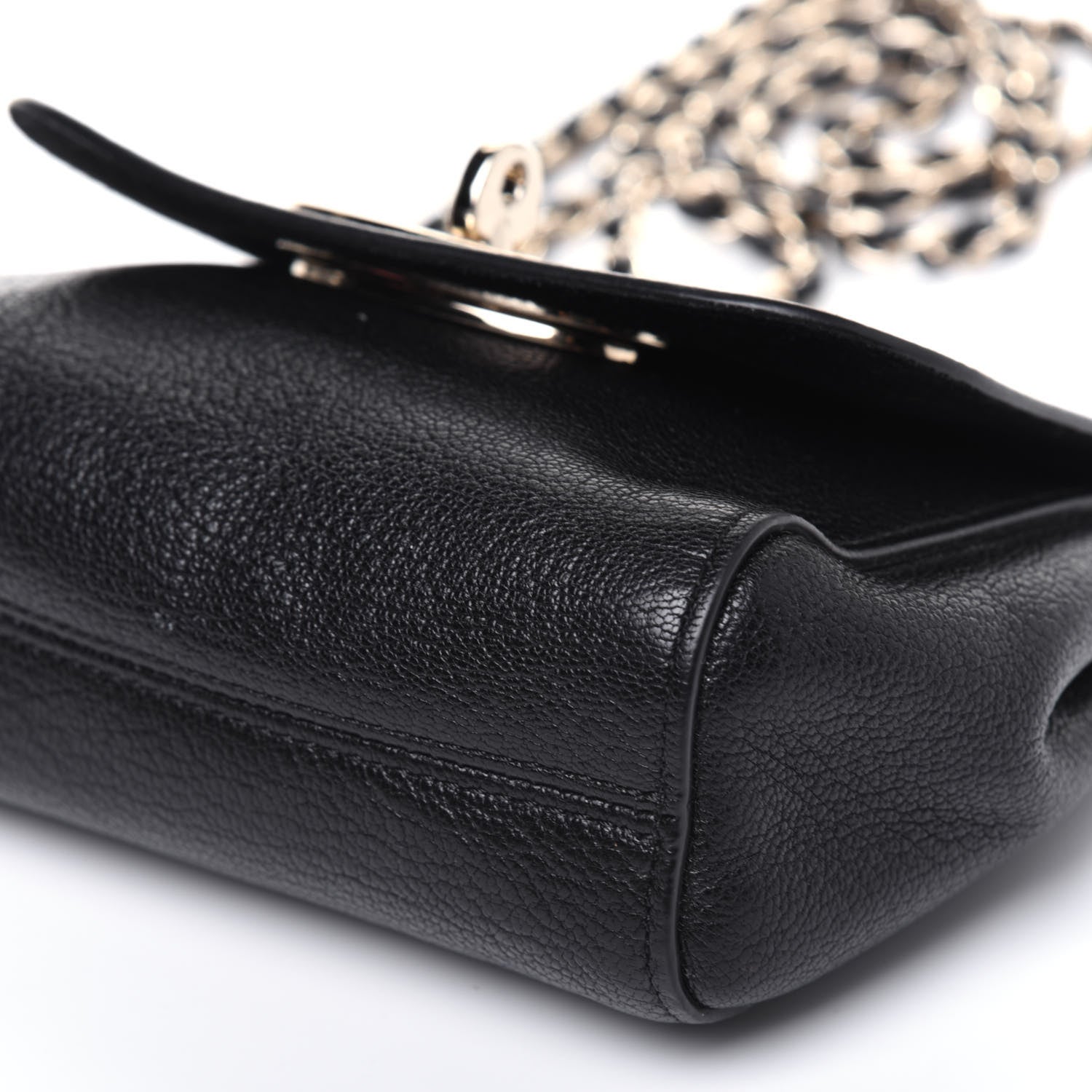 Mulberry Classic Grain Calfskin Mini Lily Black 12 of 15