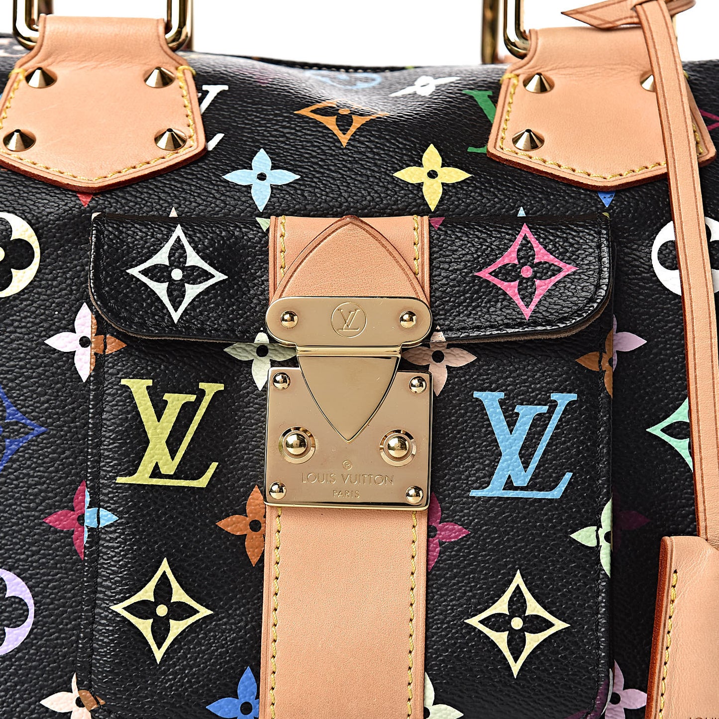 Monogram Multicolor Speedy 30 Black