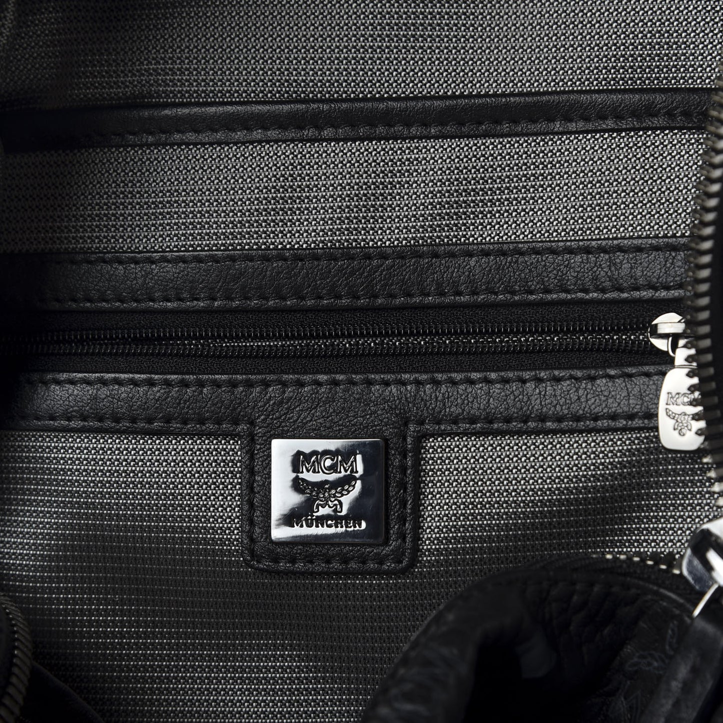 Visetos Small Side Stud Stark Backpack Black