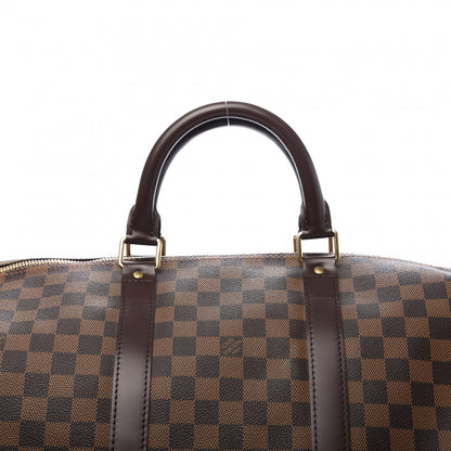 Louis Vuitton Damier Ebene Keepall 50 9 of 9