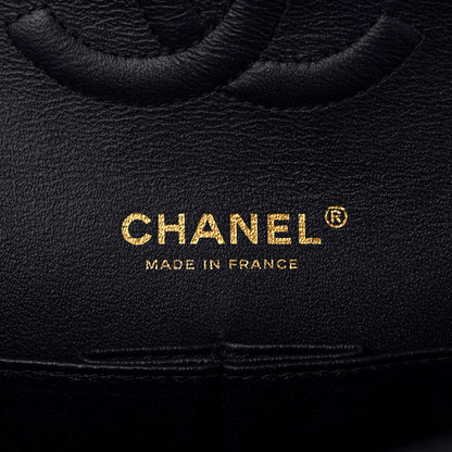 Chanel Caviar Quilted Medium Double Flap Navy 6 of 10