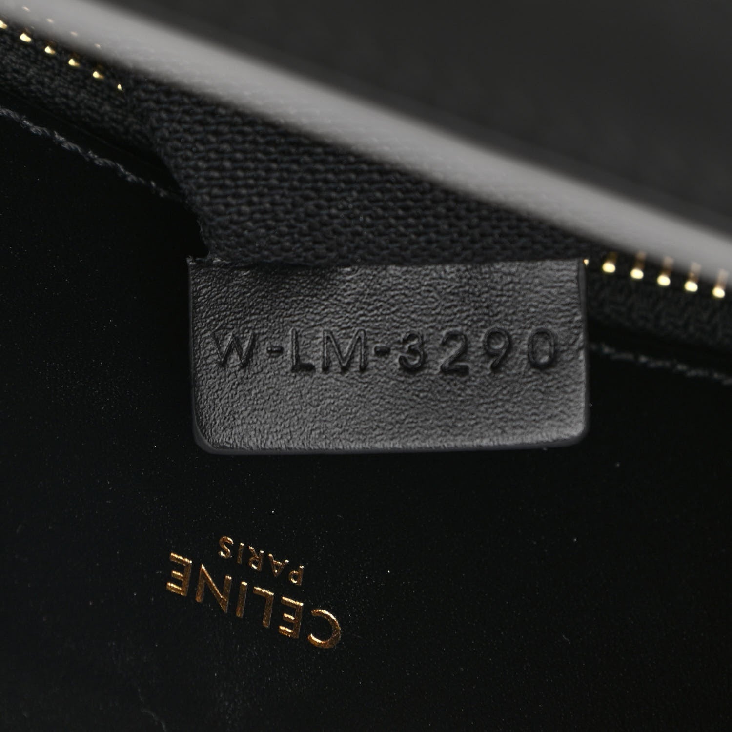 Celine Canvas Calfskin Small Vertical Cabas Black 7 of 12