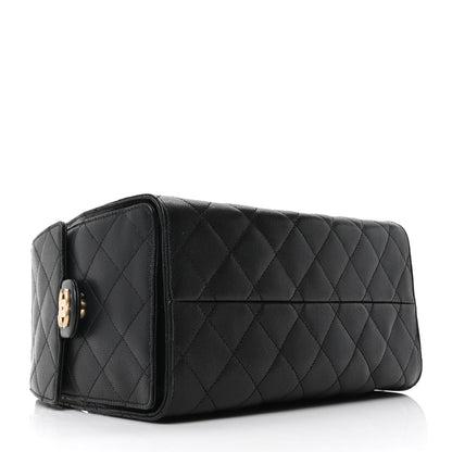 Chanel Caviar Quilted Small Chanel 25 Handbag Black 4 of 11