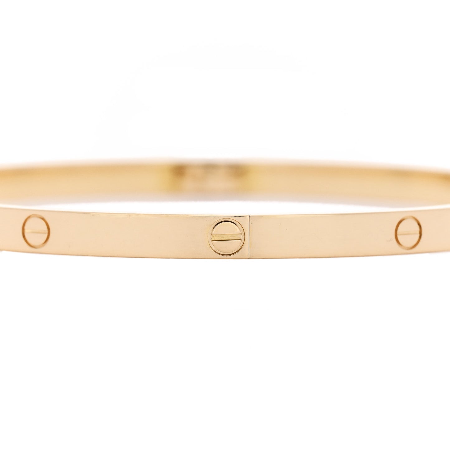 18K Yellow Gold Small LOVE Bracelet 19