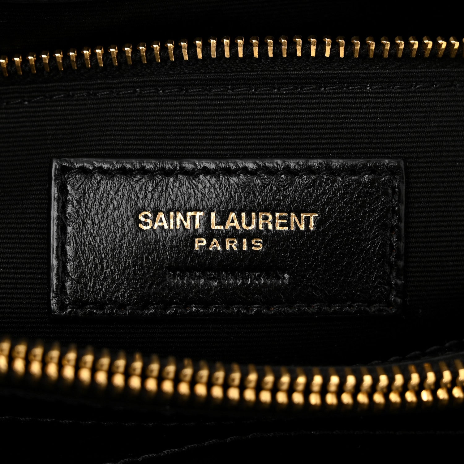 Saint Laurent Calfskin Y Quilted Monogram Medium Loulou Chain Satchel Black 6 of 11