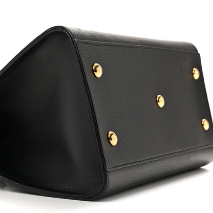 Saint Laurent Textured Calfskin Small Classic Y Cabas Black 9 of 16