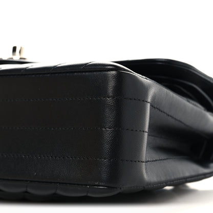 Chanel Lambskin Chevron Quilted Small Double Flap Black 10 of 10