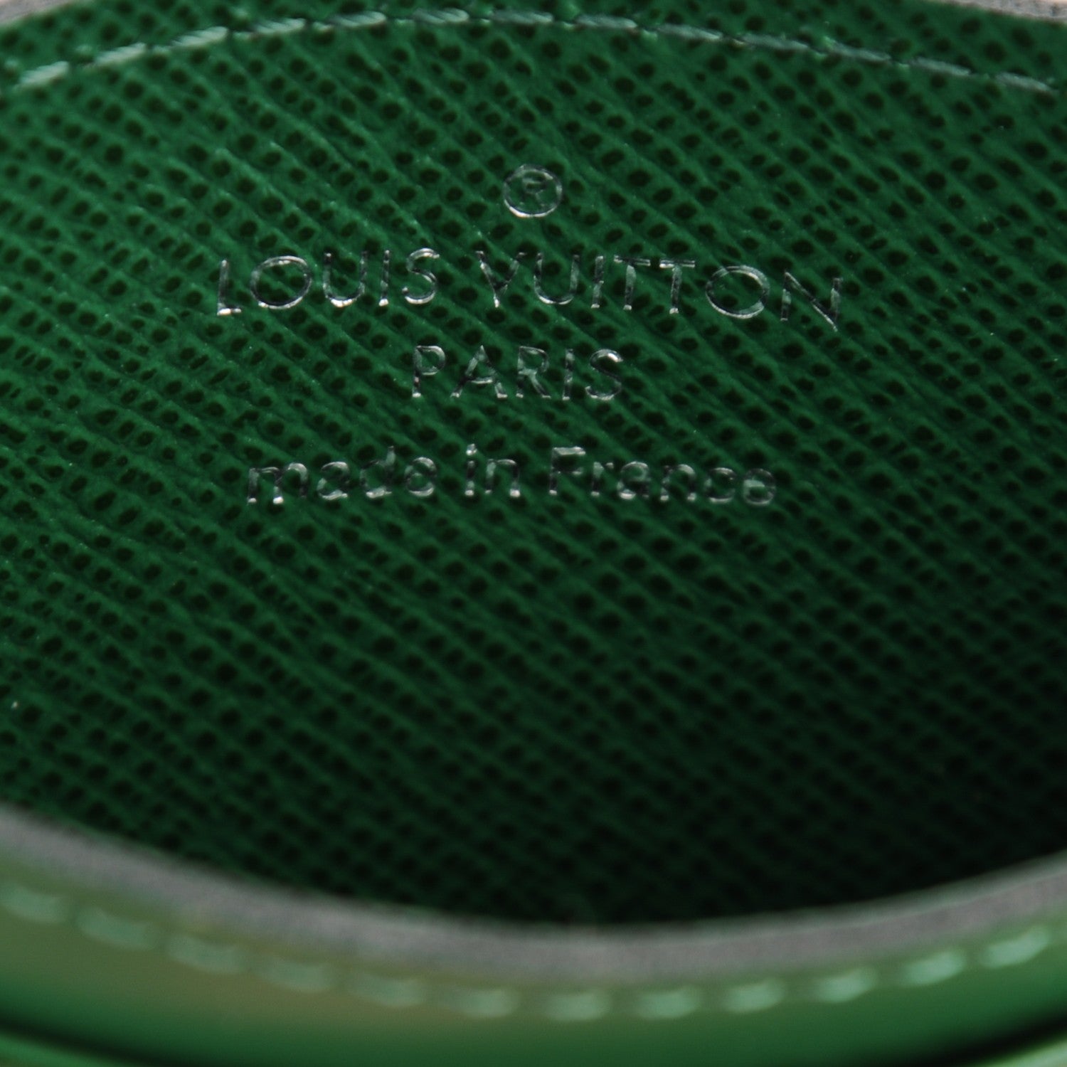 Louis Vuitton Epi Card Holder Menthe 5 of 6