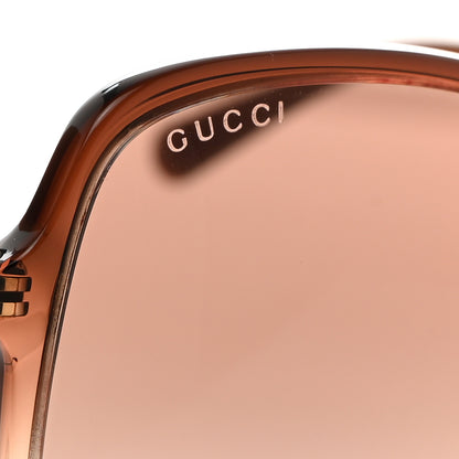 Gucci Acetate Oversize Round Frame Sunglasses GG0546SK Tortoise 7 of 8