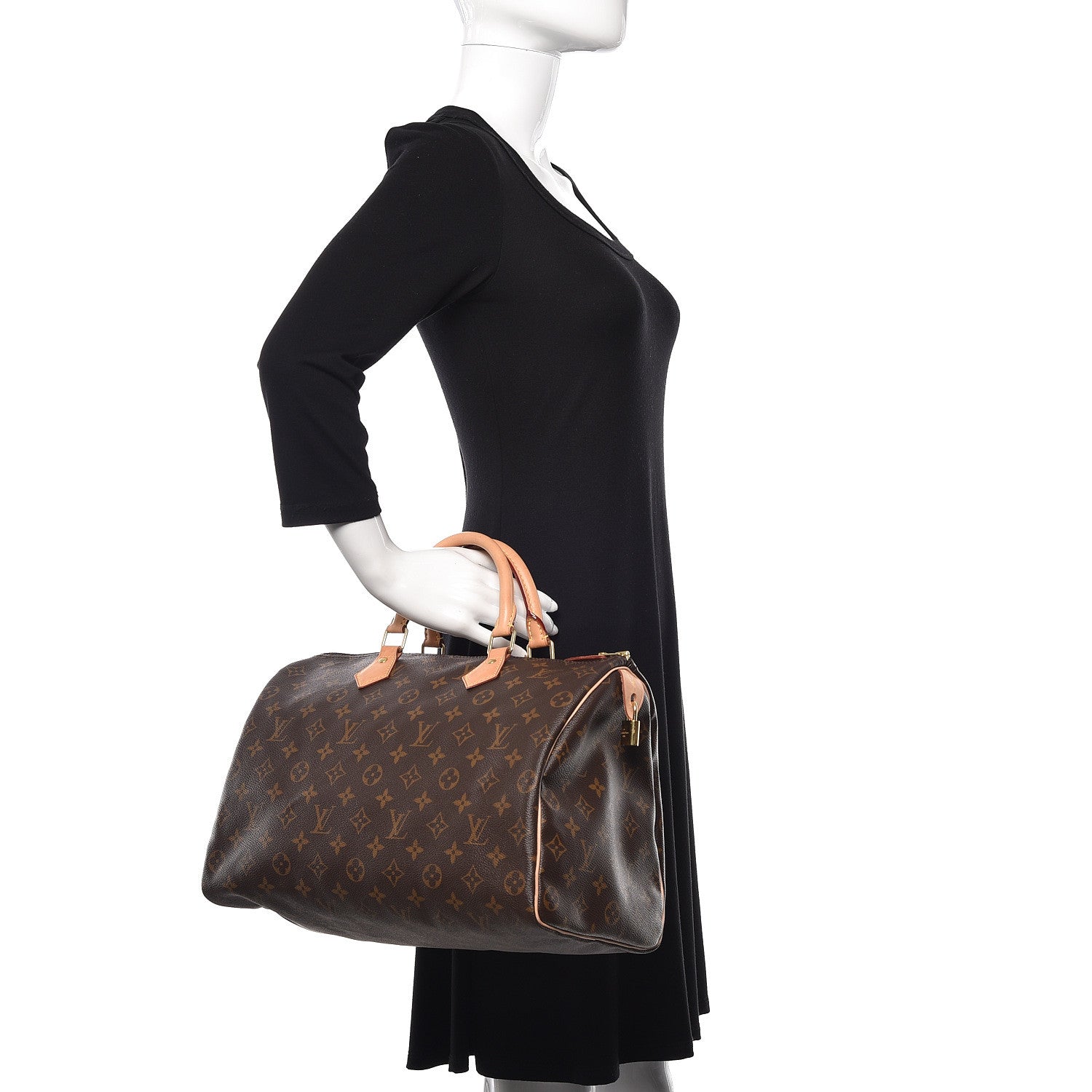 Louis Vuitton Monogram Speedy 35 2 of 16