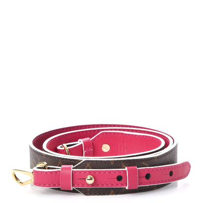 Louis Vuitton Monogram Bandouliere Shoulder Strap XL Hot Pink 1 of 9