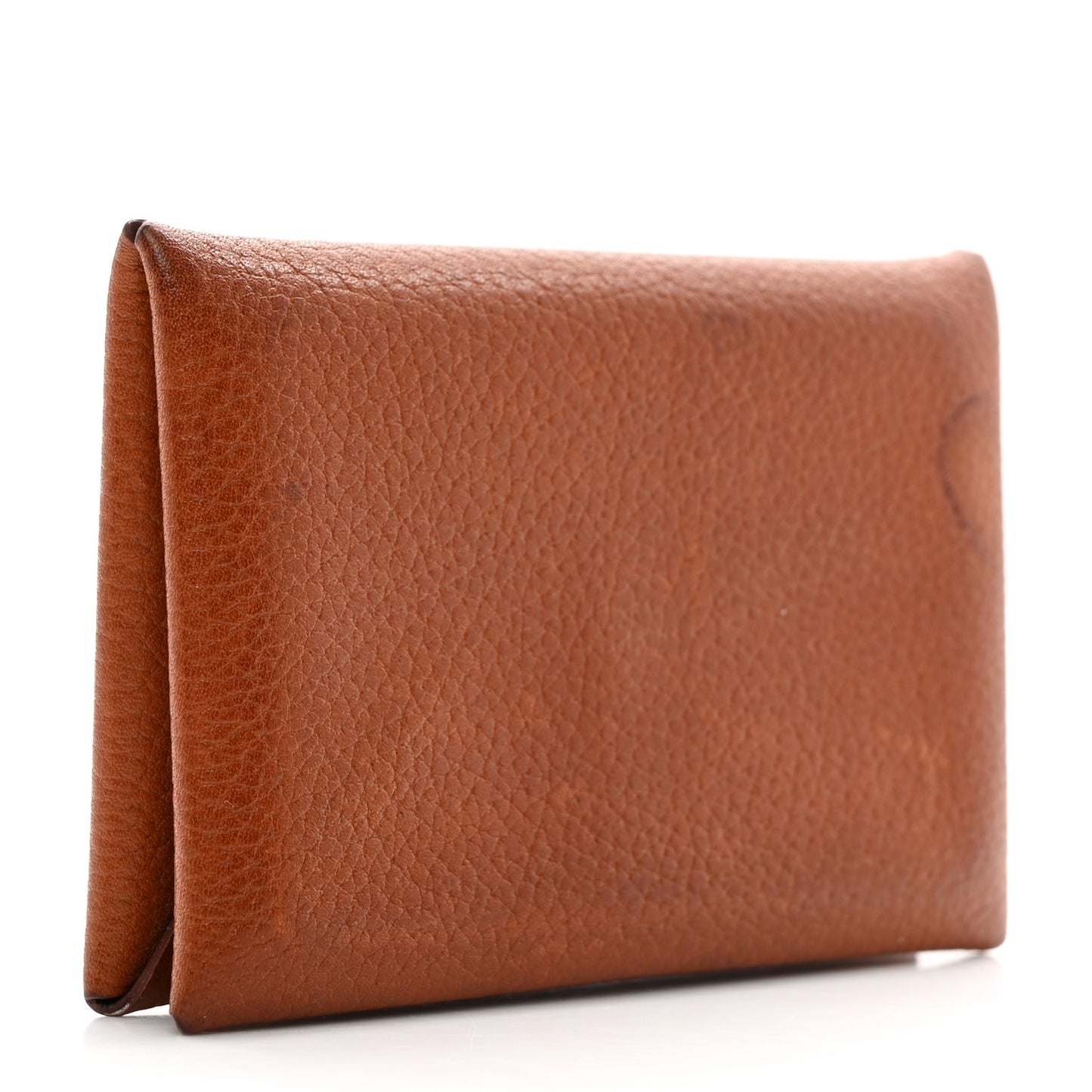 Barenia Verso Calvi Card Case Fauve Black