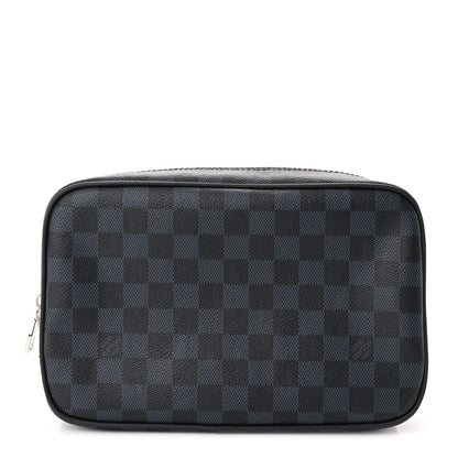 Louis Vuitton Damier Cobalt Toilet Pouch GM 1 of 9