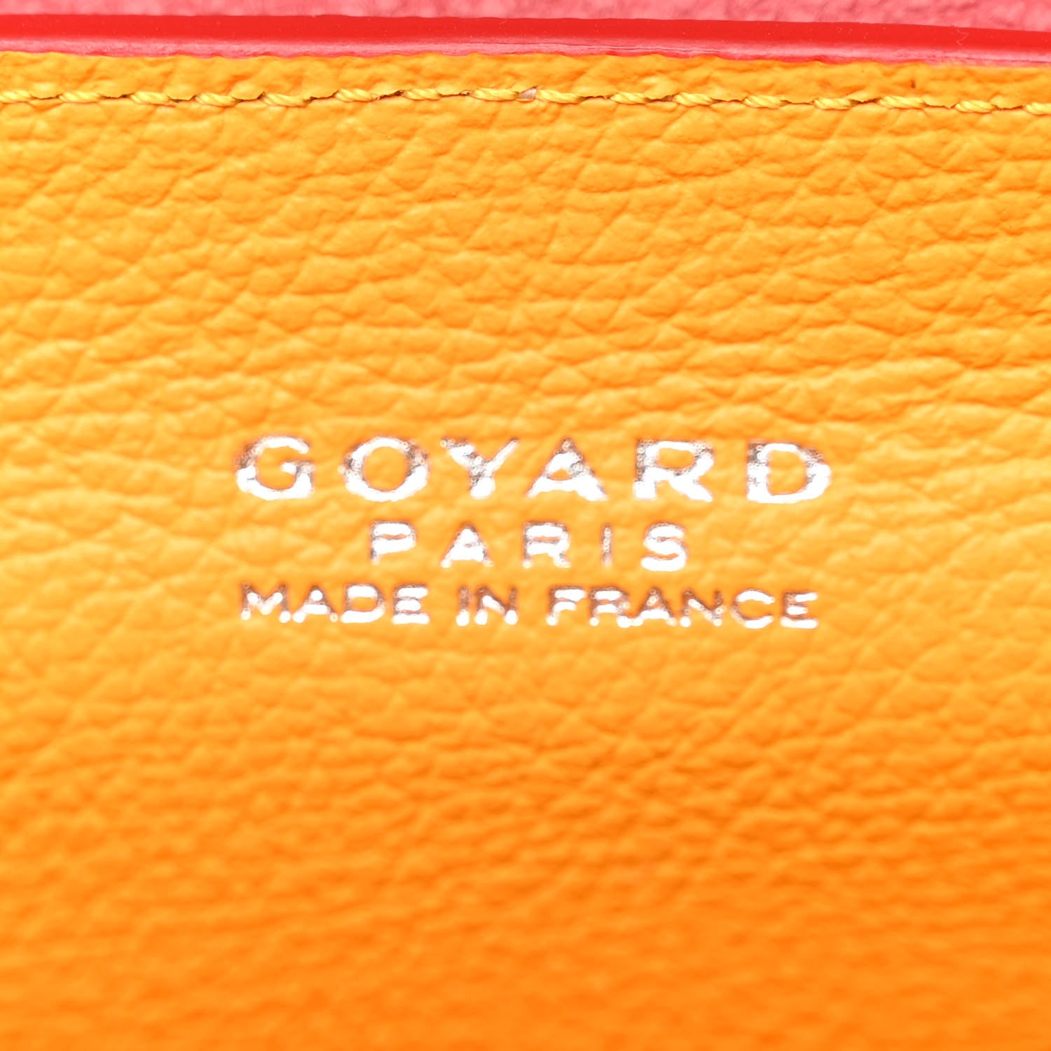 Goyard Goyardine Saigon Mini Red 7 of 10