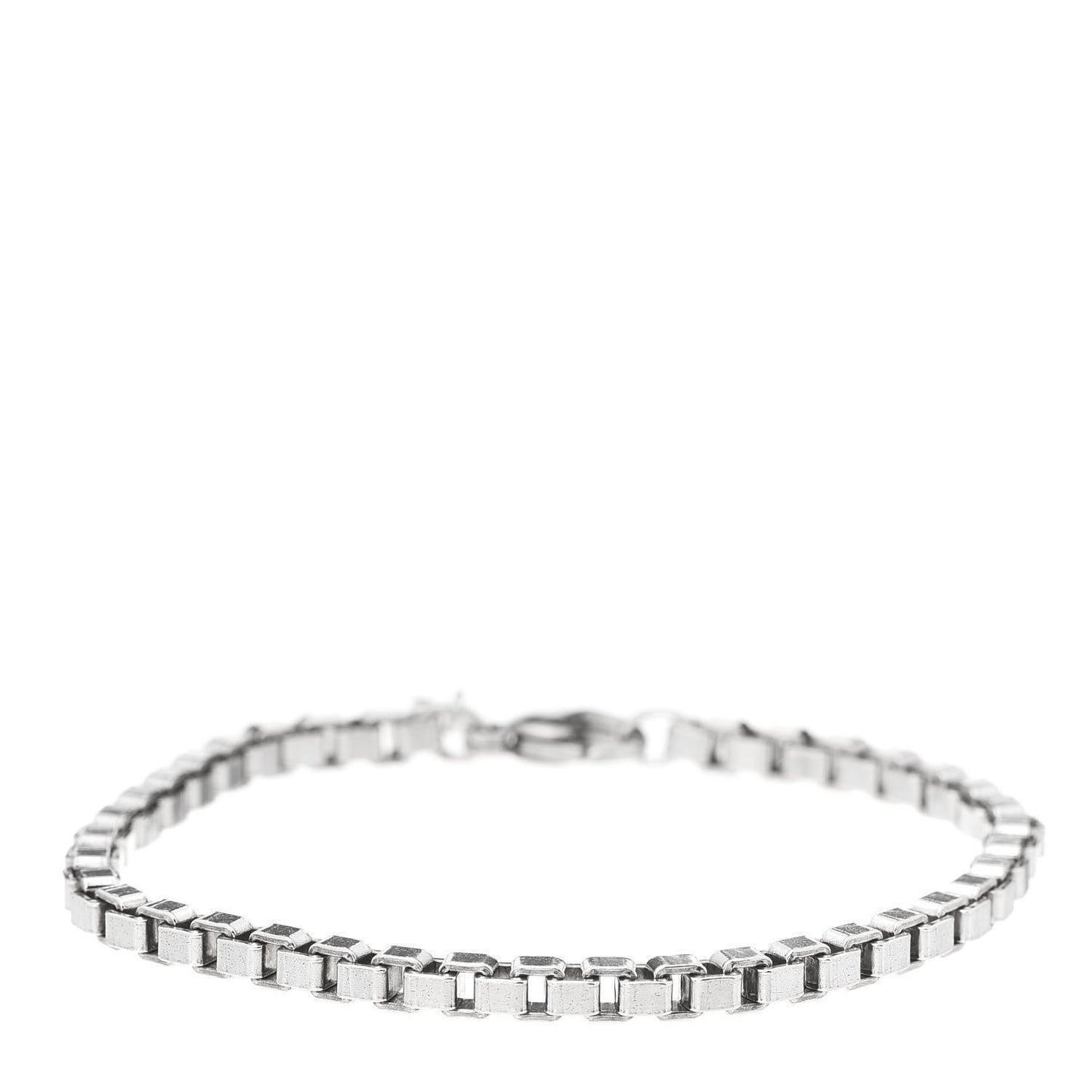 Sterling Silver 4mm Venetian Link Bracelet