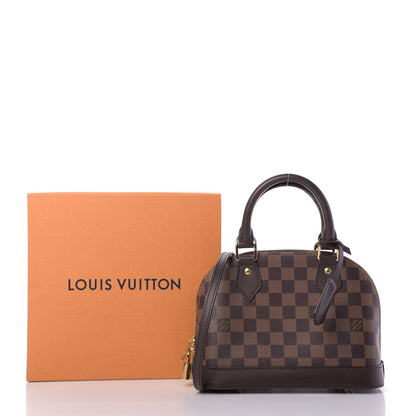 Louis Vuitton Damier Ebene Alma BB 9 of 9