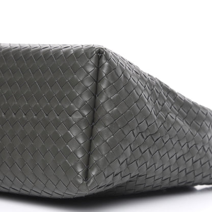 Bottega Veneta Nappa Intrecciato Medium Garda Bag Light Grey 9 of 9