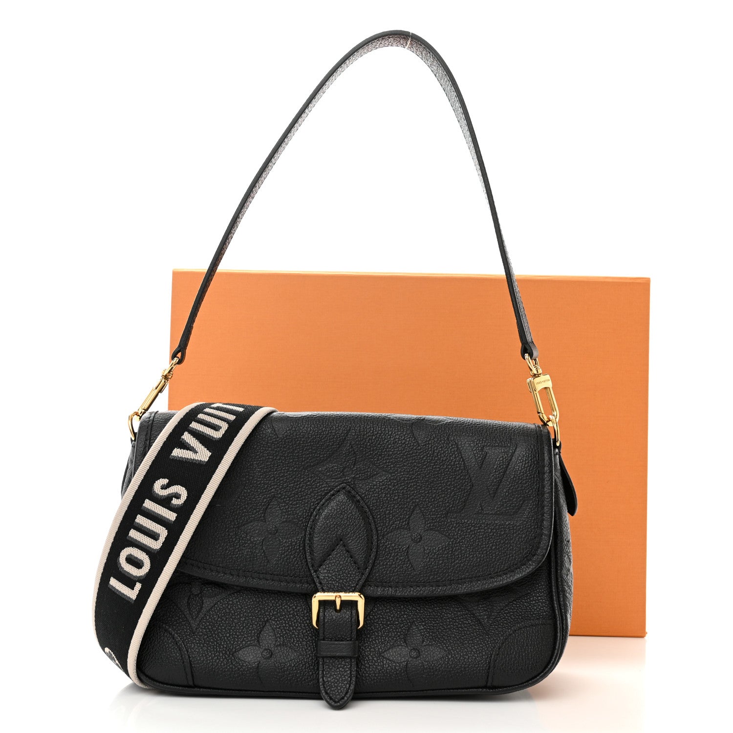 Louis Vuitton Empreinte Monogram Giant Diane Black 10 of 10