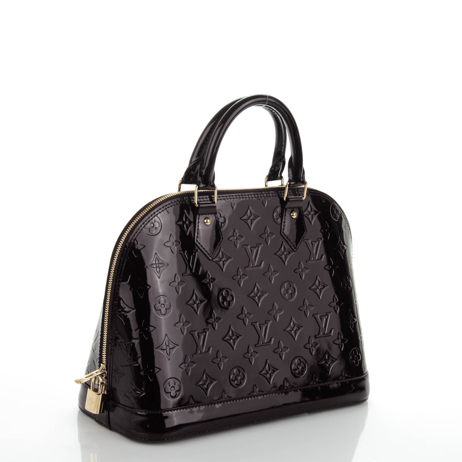 Louis Vuitton Vernis Alma PM Amarante 3 of 7