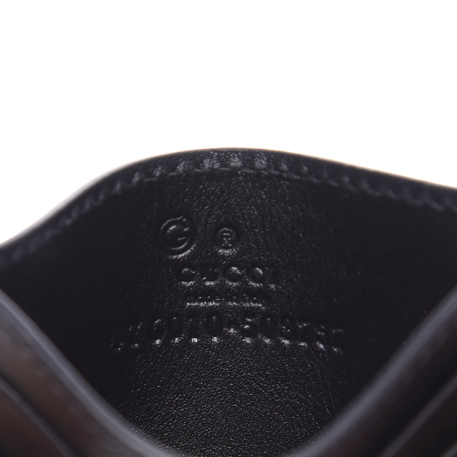 Gucci Microguccissima Card Holder Black 5 of 5