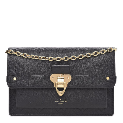 Louis Vuitton Empreinte Vavin Chain Wallet Black 1 of 10