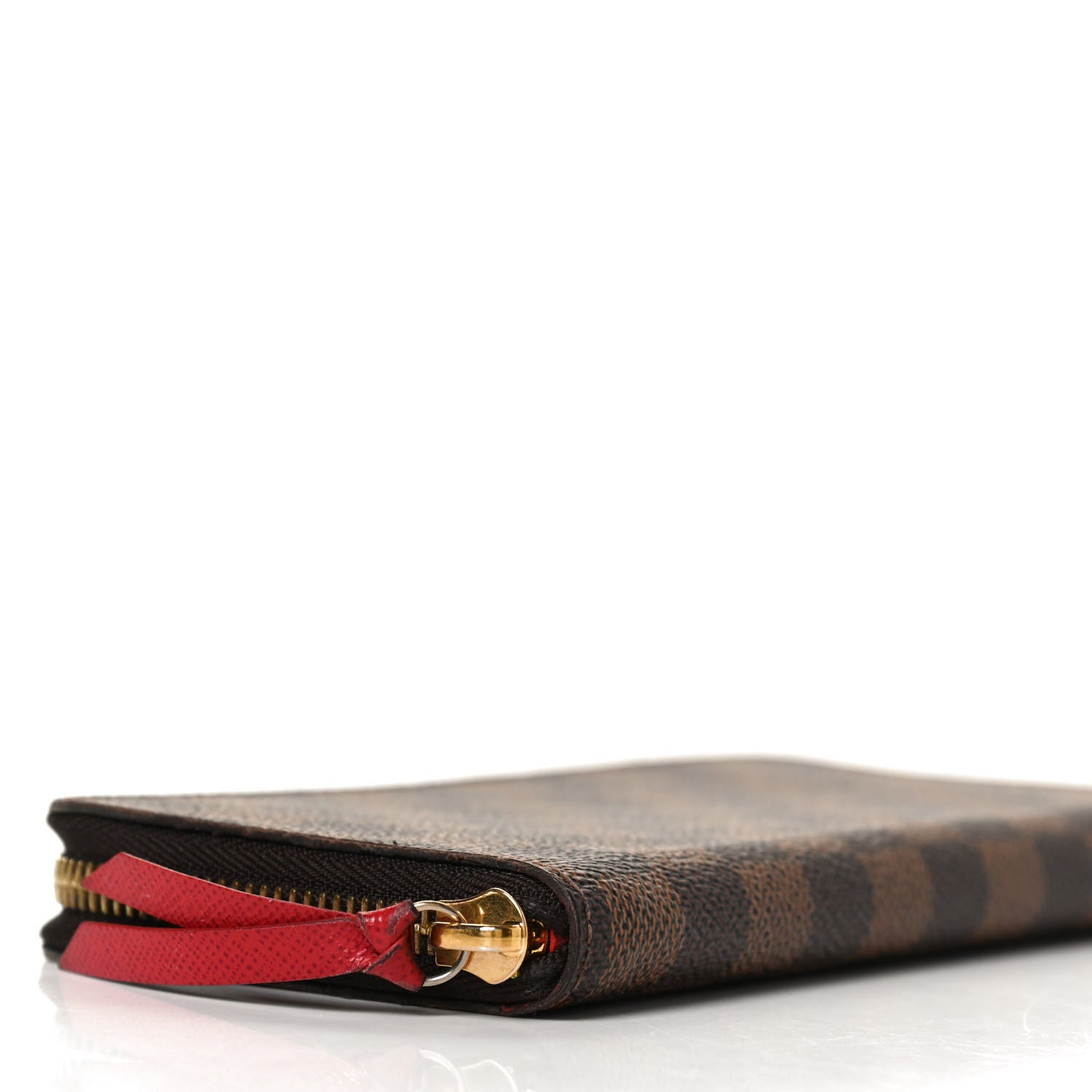 Louis Vuitton Damier Ebene Clemence Wallet Cherry 6 of 9