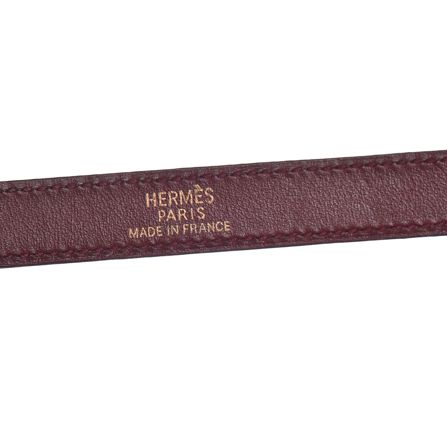Hermes Tadelakt Kelly Double Tour Bracelet XS Rouge H 4 of 7