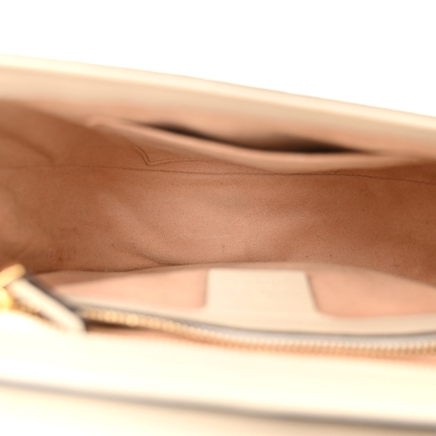 GG Supreme Monogram Calfskin Small Padlock Messenger Shoulder Bag Beige Mystic White Sun Oil