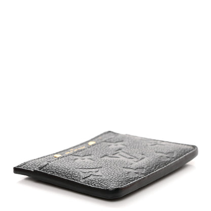 Louis Vuitton Empreinte Card Holder Black 4 of 8