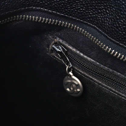 Chanel Caviar Quilted Medallion Tote Black 12 of 13