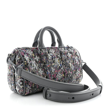 Louis Vuitton Wool Keepall XS Multicolor 3 of 10