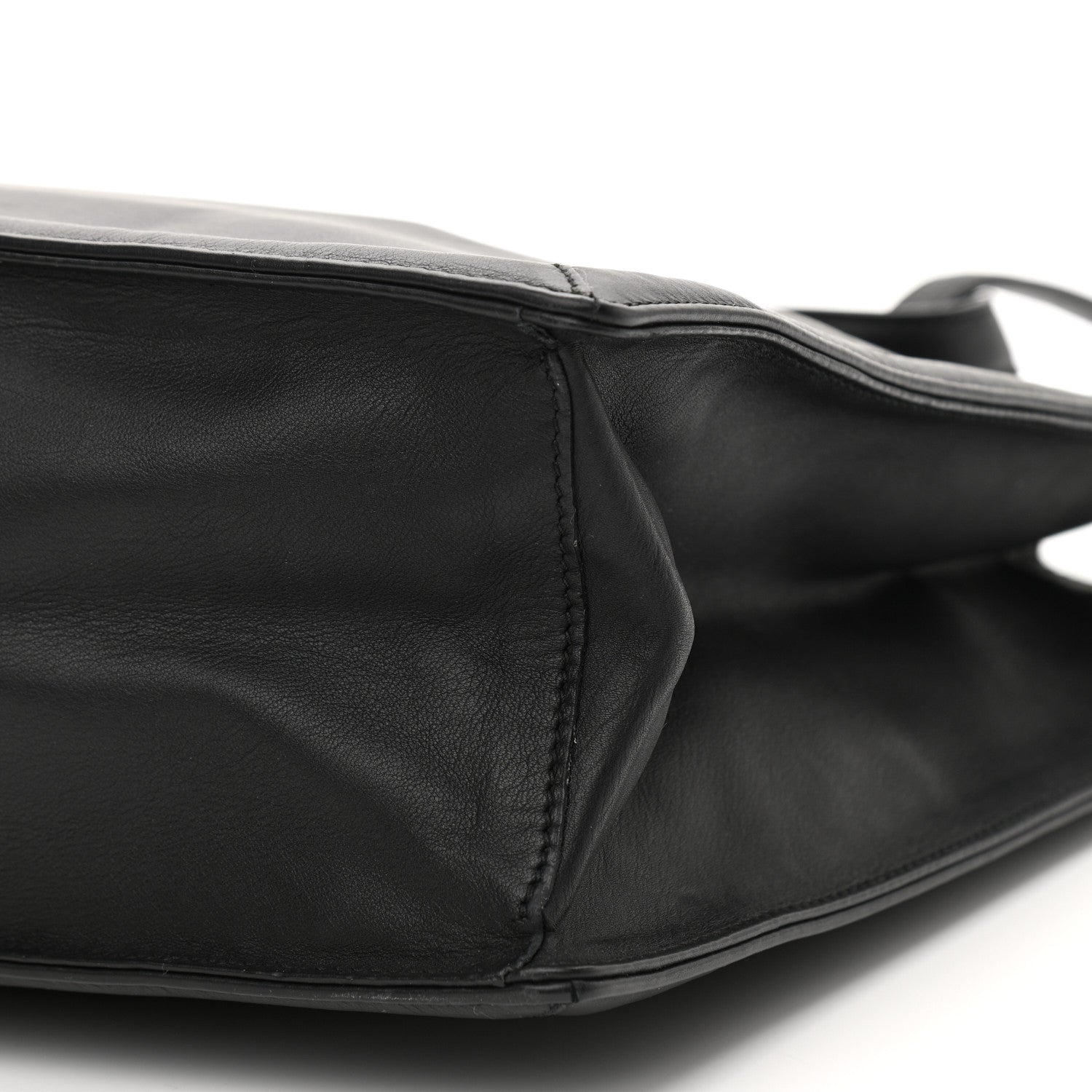 Salvatore Ferragamo Calfskin Gancini Tote Black 9 of 11