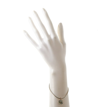 Chanel Crystal Baguette CC Chain Bracelet Silver 2 of 6