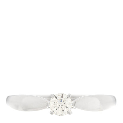 Tiffany Platinum Diamond .21ct Harmony Solitaire Engagement Ring 51 5.75 1 of 5