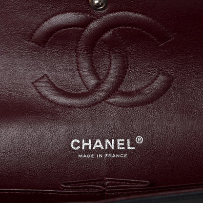 Chanel Lambskin Quilted Medium Double Flap Black 8 of 10
