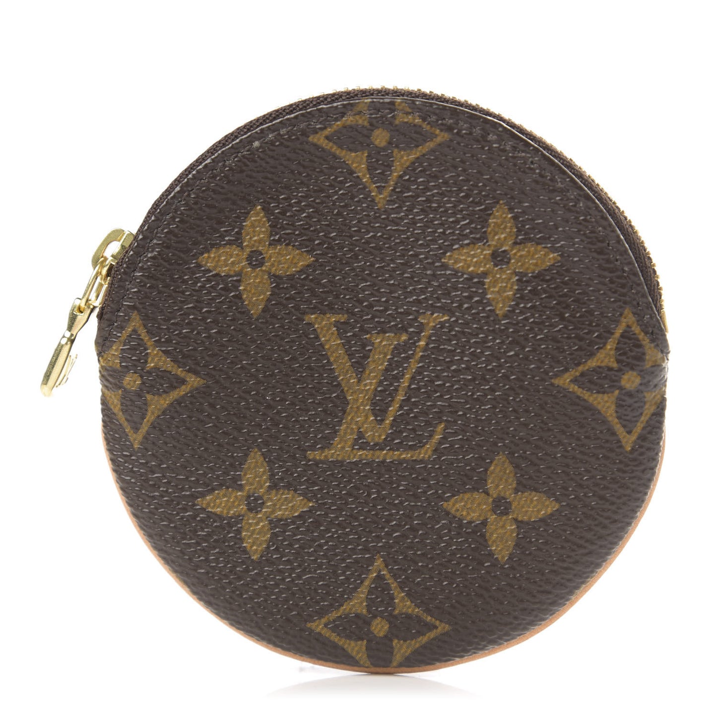 Monogram Round Coin Purse