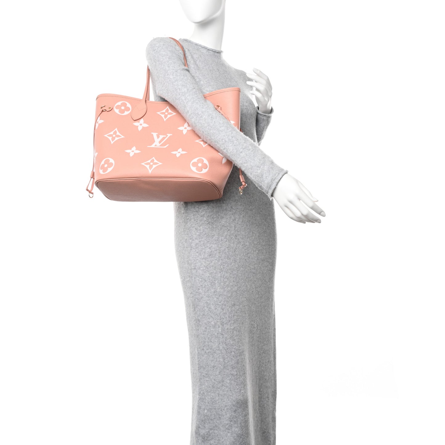 Empreinte Monogram Giant Neverfull MM Trianon Pink Cream