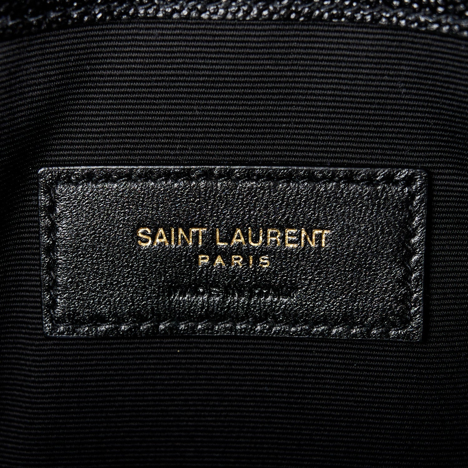 Saint Laurent SAINT LAURENT Grain De Poudre Uptown Pouch Black 6 of 9