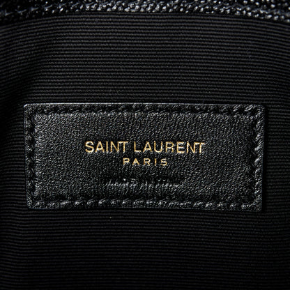 Saint Laurent SAINT LAURENT Grain De Poudre Uptown Pouch Black 6 of 9