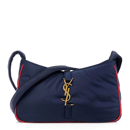 Saint Laurent Econyl Nylon Le 5 A 7 Hobo Atlantis Rouge Eros 1 of 10