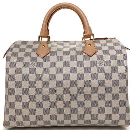 Louis Vuitton Damier Azur Speedy 30 7 of 12