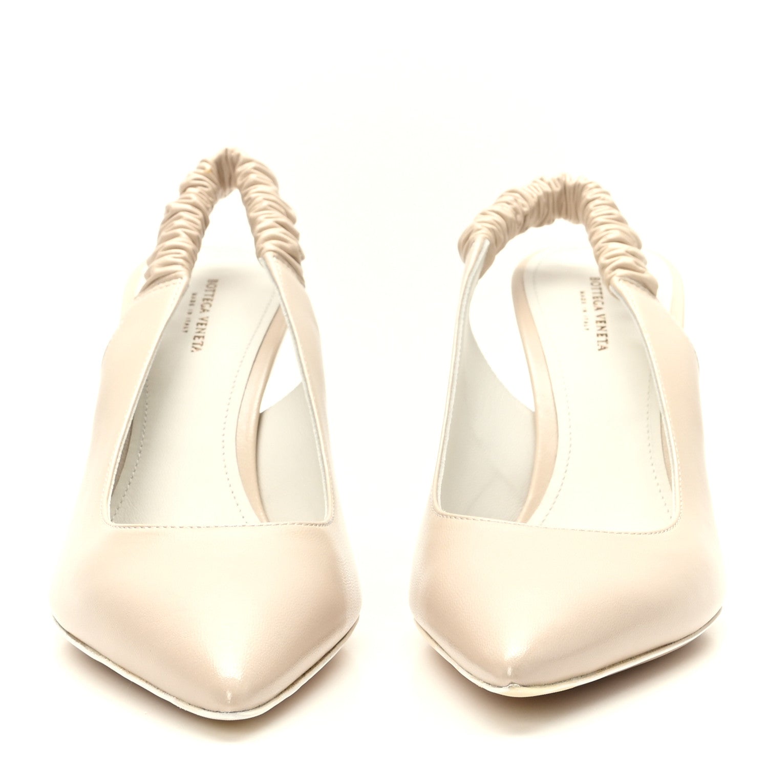 Bottega Veneta Nappa Point Sling Back Pumps 40 Mist 2 of 8